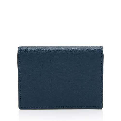 Jimmy Choo Calfskin JC Emblem Hanne Card Case