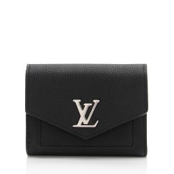 Louis Vuitton Calfskin Mylockme Compact Wallet