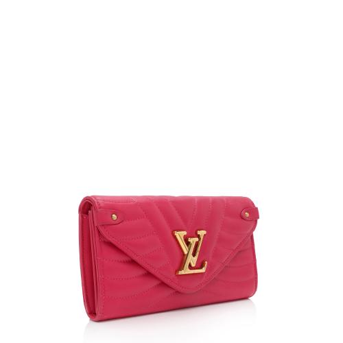 Louis Vuitton Calfskin New Wave Long Wallet