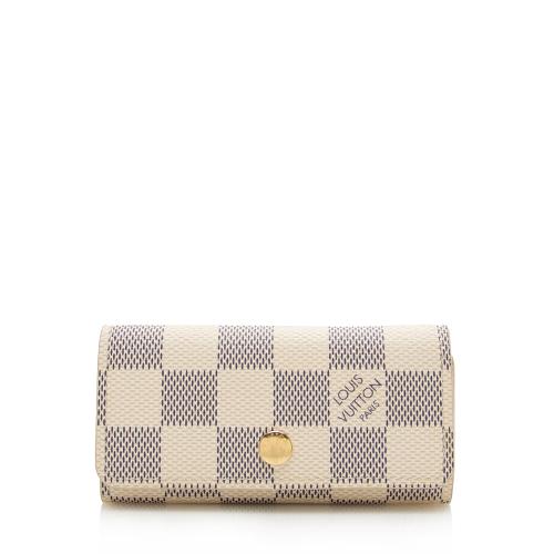 Louis Vuitton Damier Azur 4 Key Holder