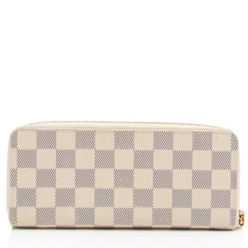 Louis Vuitton Damier Azur Clemence Wallet