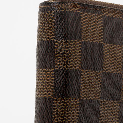 Louis Vuitton Damier Ebene Clemence Wallet