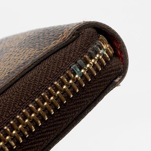 Louis Vuitton Damier Ebene Clemence Wallet