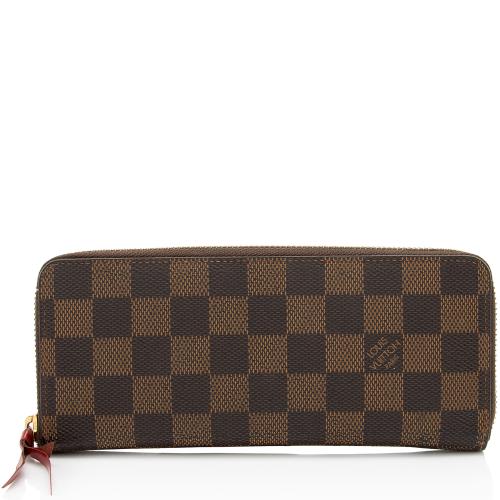 Louis Vuitton Damier Ebene Clemence Wallet