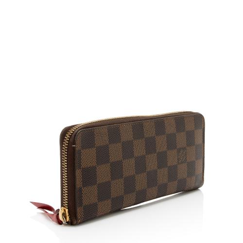 Louis Vuitton Damier Ebene Clemence Wallet