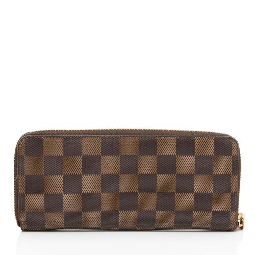 Louis Vuitton Damier Ebene Clemence Wallet