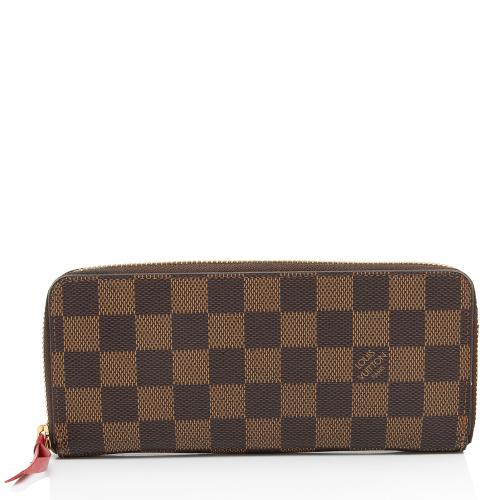 Louis Vuitton Damier Ebene Clemence Wallet