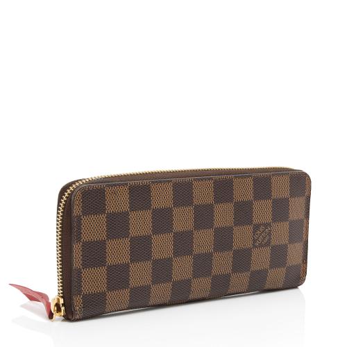 Louis Vuitton Damier Ebene Clemence Wallet