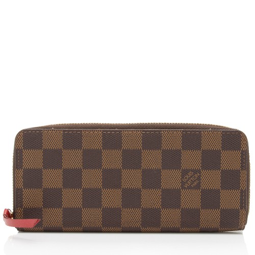 Louis Vuitton Damier Ebene Clemence Wallet