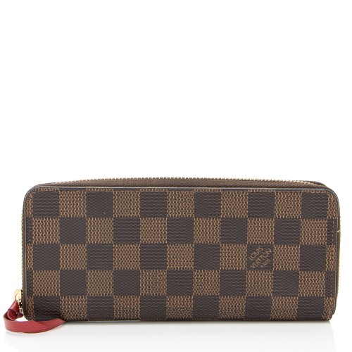 Louis Vuitton Damier Ebene Clemence Wallet