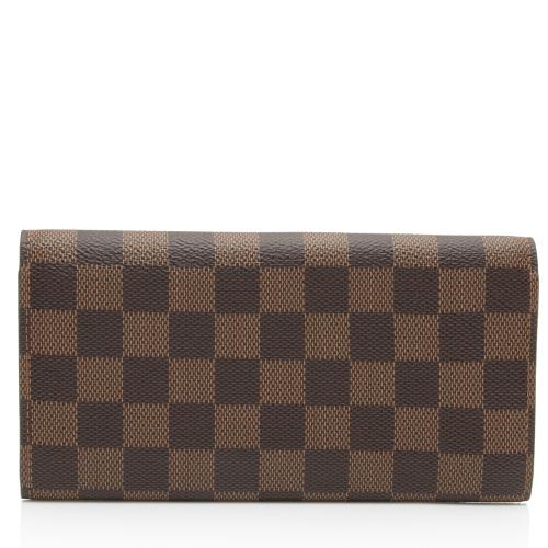 Louis Vuitton Damier Ebene Emilie Wallet