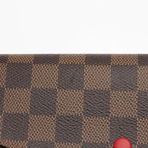 Louis Vuitton Damier Ebene Emilie Wallet