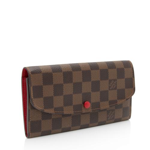 Louis Vuitton Damier Ebene Emilie Wallet