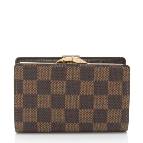 Louis Vuitton Damier Ebene French Purse Wallet