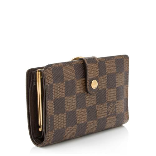 Louis Vuitton Damier Ebene French Purse Wallet