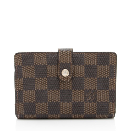 Louis Vuitton Damier Ebene French Purse Wallet