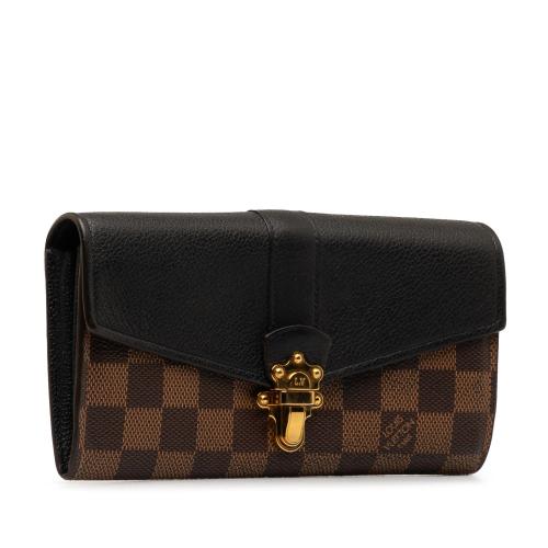 Louis Vuitton Damier Ebene Portefeuille Clapton