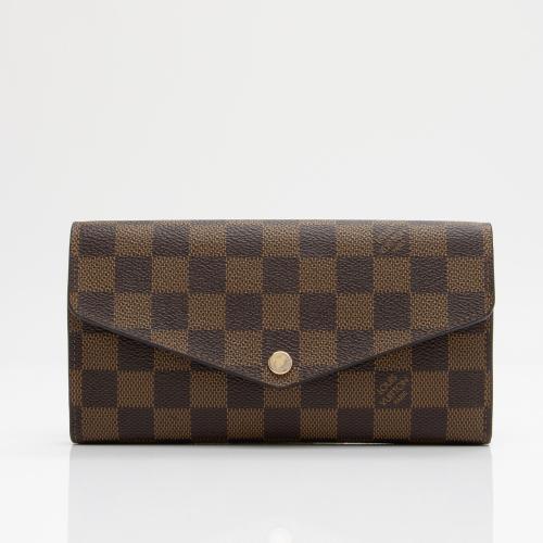 Louis Vuitton Damier Ebene Sarah Wallet