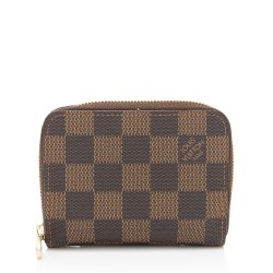 Louis Vuitton Damier Ebene Zippy Coin Wallet