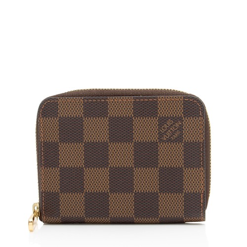 Louis Vuitton Damier Ebene Zippy Coin Wallet