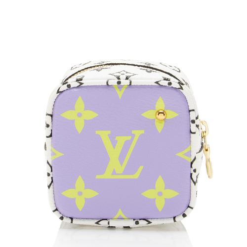 Louis Vuitton Giant Monogram Canvas Cube Coin Pouch