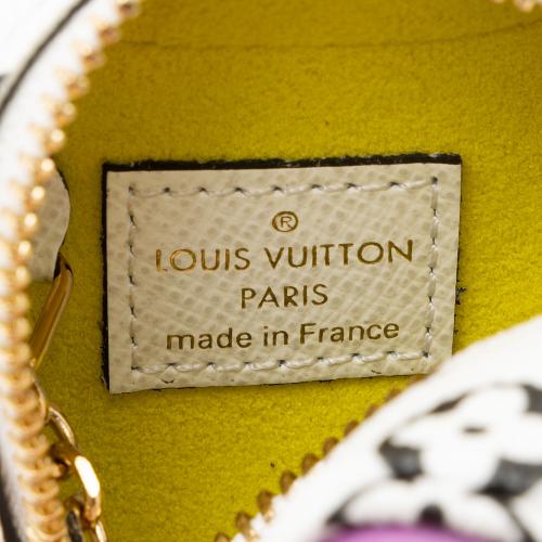 Louis Vuitton Giant Monogram Canvas Cube Coin Pouch