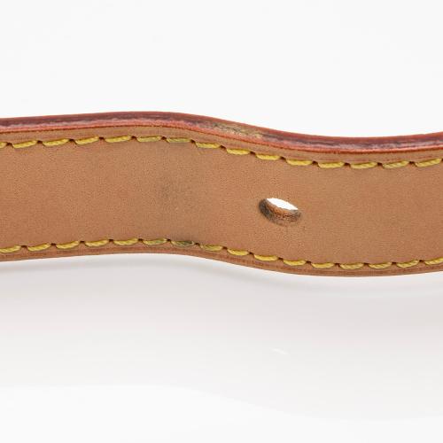 Louis Vuitton Leather 25mm Adjustable Shoulder Strap