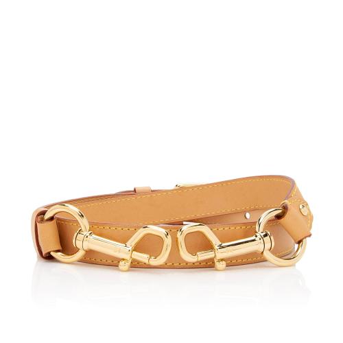 Louis Vuitton Leather 25mm Adjustable Shoulder Strap