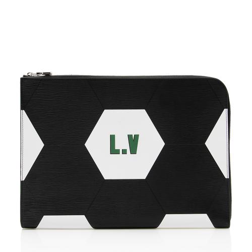 Louis Vuitton Limited Edition Epi Leather FIFA World Cup Pochette - FINAL SALE