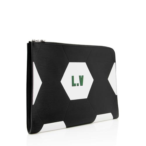 Louis Vuitton Limited Edition Epi Leather FIFA World Cup Pochette - FINAL SALE