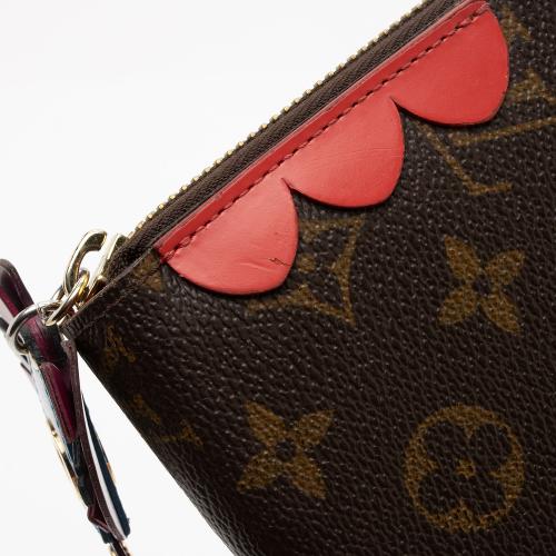 Louis Vuitton Limited Edition Monogram Canvas Totem Zippy Wallet