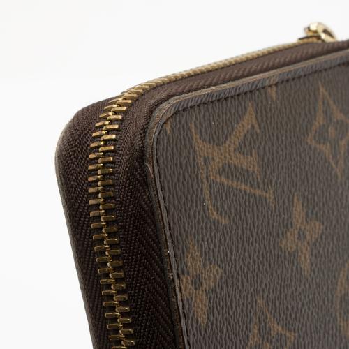 Louis Vuitton Limited Edition Monogram Canvas Totem Zippy Wallet