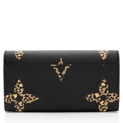 Louis Vuitton Limited Edition Monogram Giant Jungle Sarah Wallet