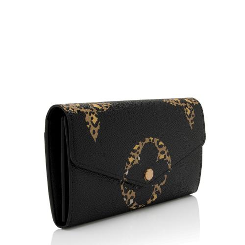 Louis Vuitton Limited Edition Monogram Giant Jungle Sarah Wallet