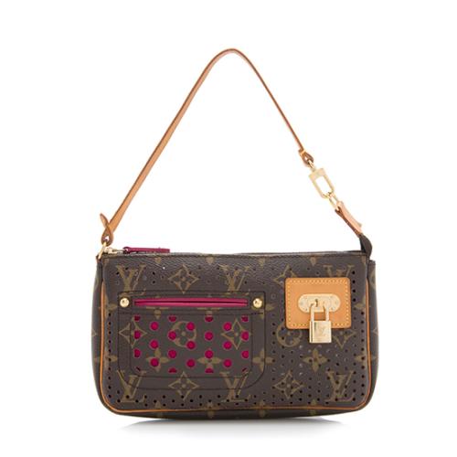 Louis Vuitton Limited Edition Monogram Perforated Pochette Accessoires