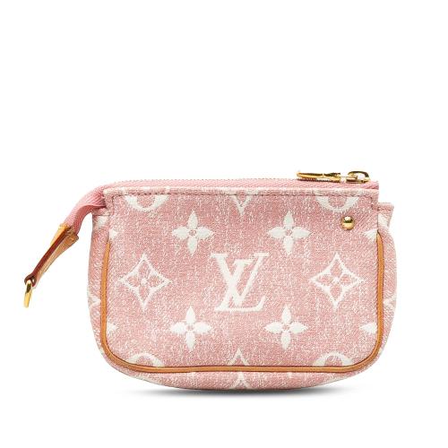 Louis Vuitton Micro Monogram Jacquard Denim Pochette Accessoires