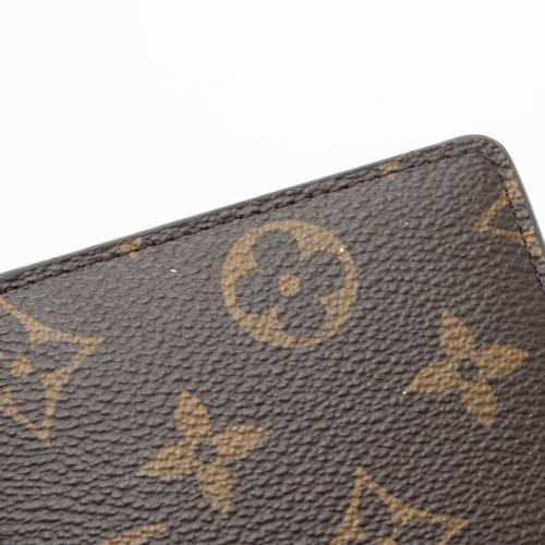 Louis Vuitton Monogram Canvas Brazza Wallet