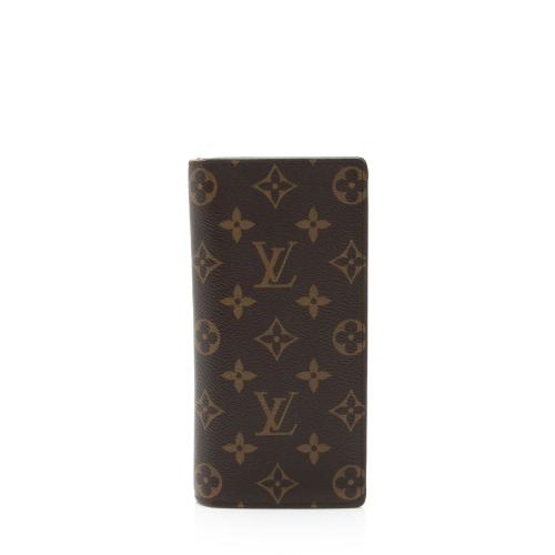 Louis Vuitton Monogram Canvas Brazza Wallet