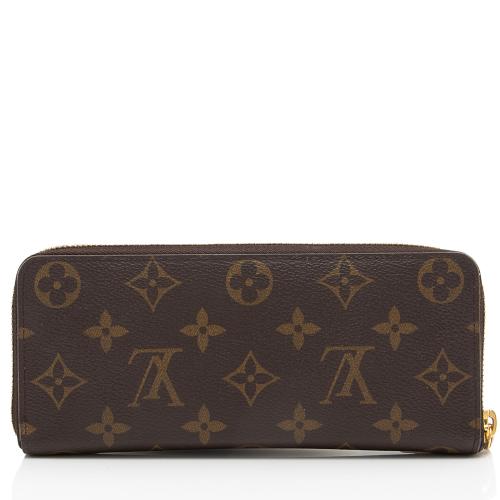 Louis Vuitton Monogram Canvas Clemence Wallet