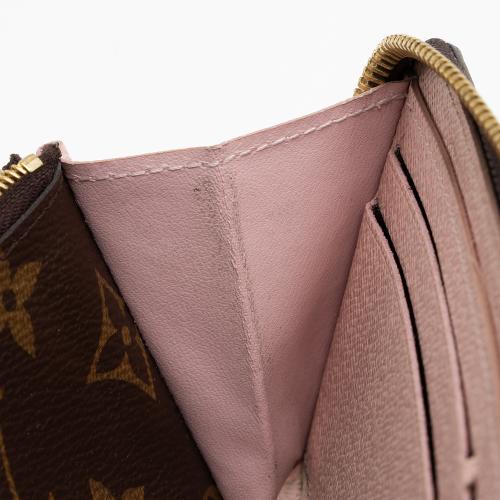 Louis Vuitton Monogram Canvas Clemence Wallet