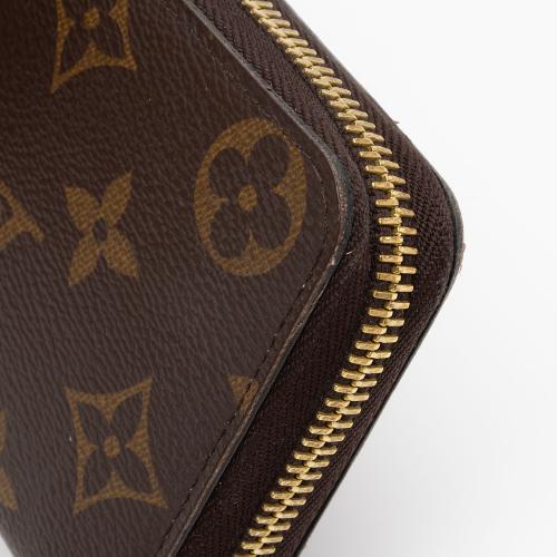 Louis Vuitton Monogram Canvas Clemence Wallet