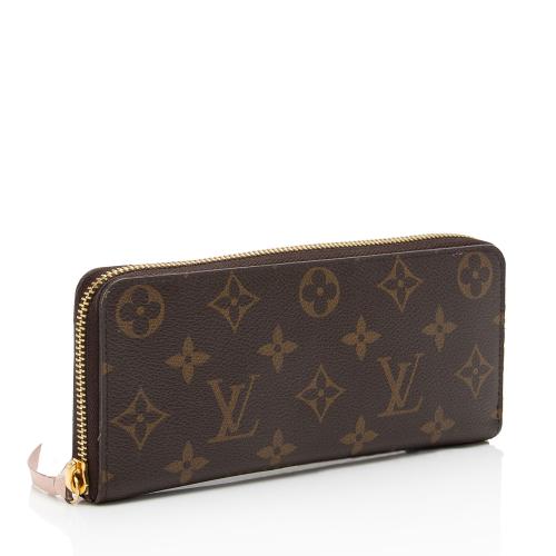 Louis Vuitton Monogram Canvas Clemence Wallet