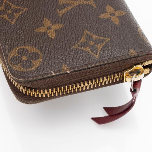 Louis Vuitton Monogram Canvas Clemence Wallet