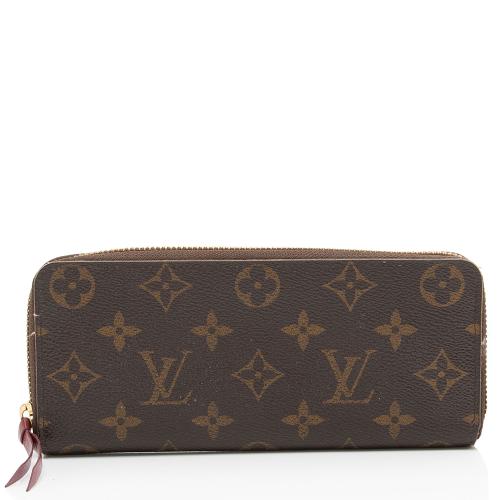 Louis Vuitton Monogram Canvas Clemence Wallet