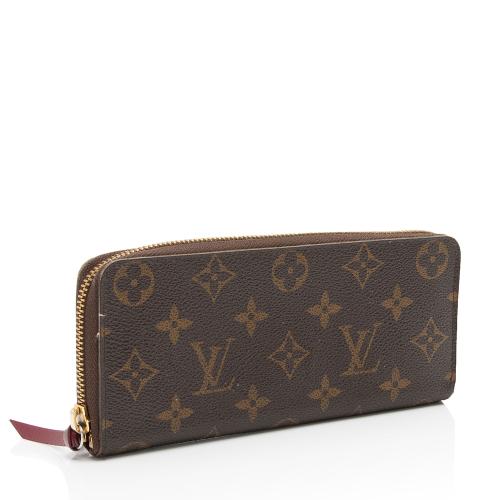 Louis Vuitton Monogram Canvas Clemence Wallet