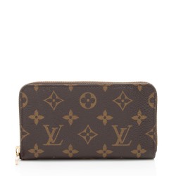 Louis Vuitton Monogram Canvas Compact Zippy Wallet