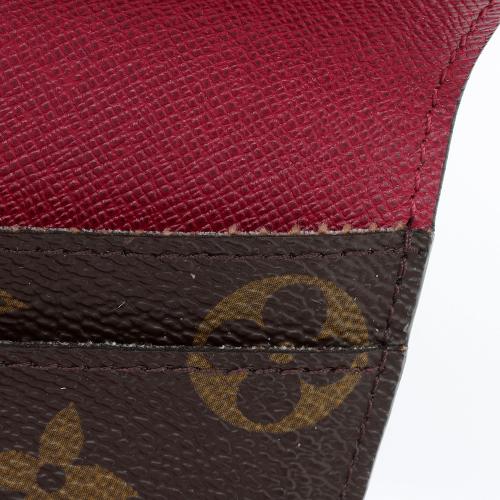 Louis Vuitton Monogram Canvas Josephine Wallet