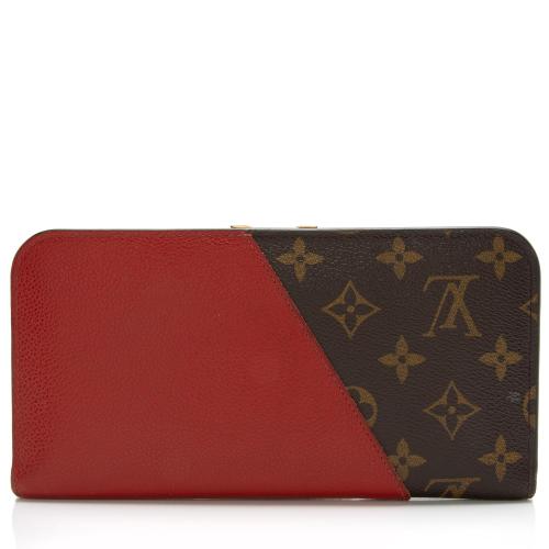 Louis Vuitton Monogram Canvas Leather Kimono Wallet