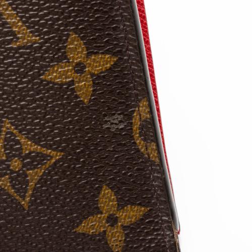 Louis Vuitton Monogram Canvas Leather Kimono Wallet