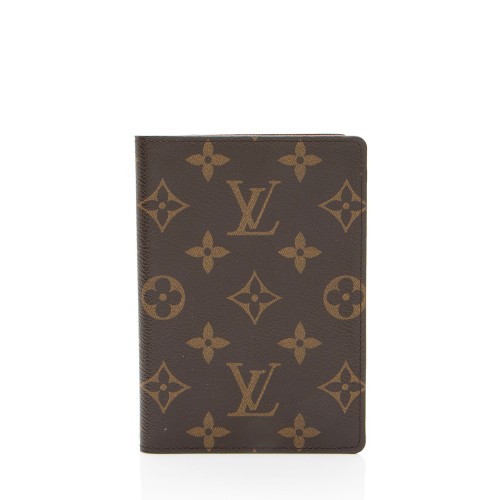 Louis Vuitton Monogram Canvas Passport Cover